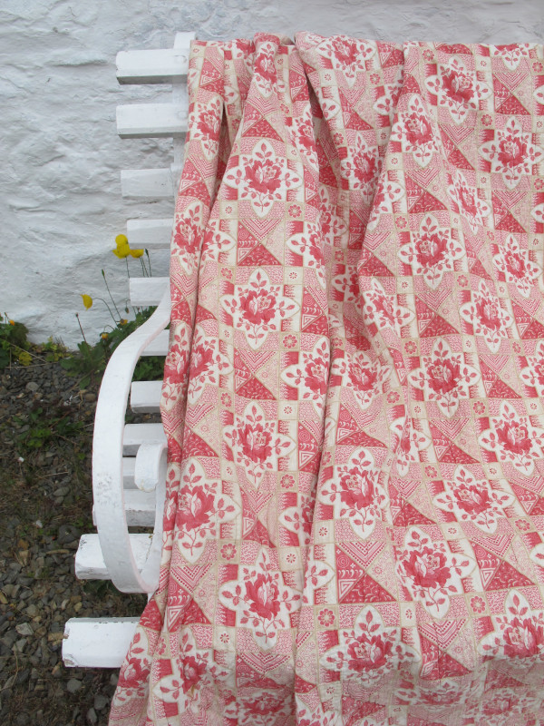 Decorative Faux Patchwork Jen Jones Welsh Quilts and Blankets