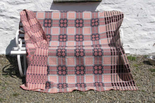 Mid Twentieth Century Welsh Tapestry Blanket-1
